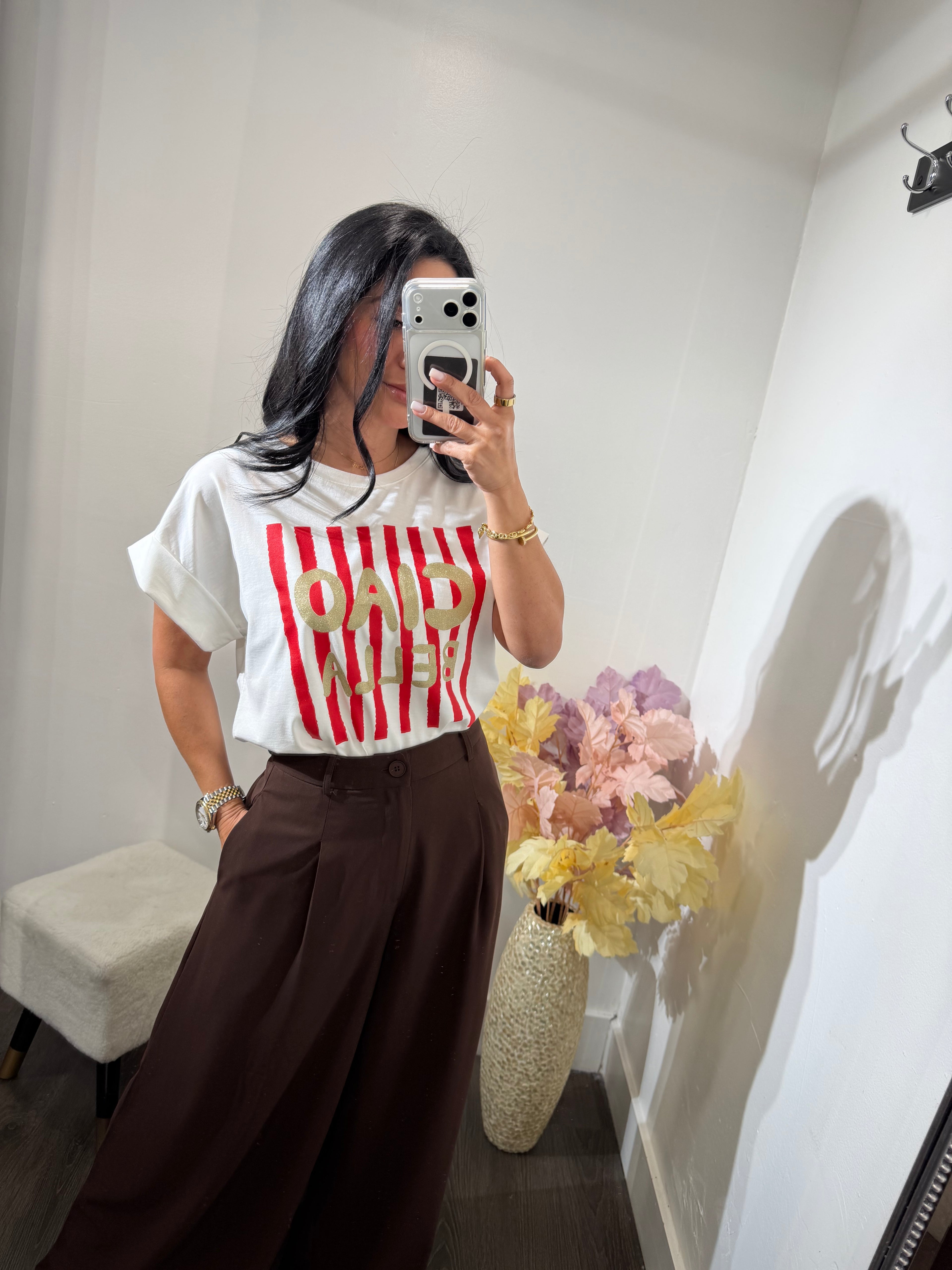 Graphic tee ciao Bella