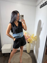 Load image into Gallery viewer, Top denim  Denis

