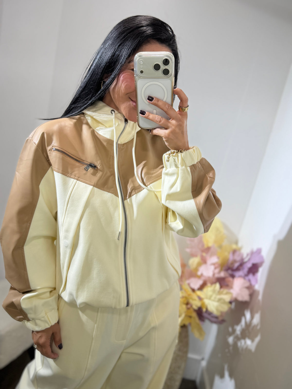 Set comfy leather