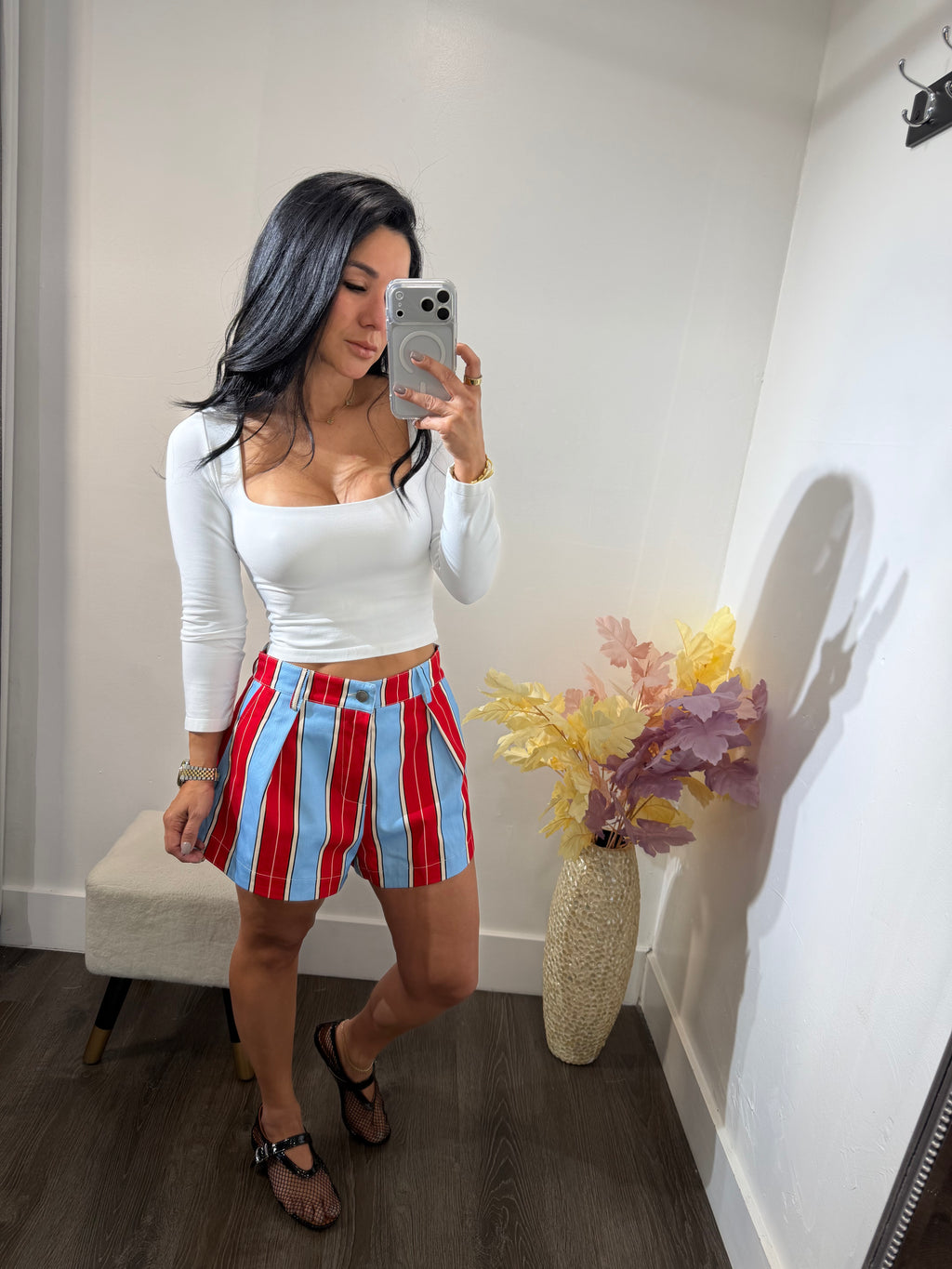 Short stripped luisa