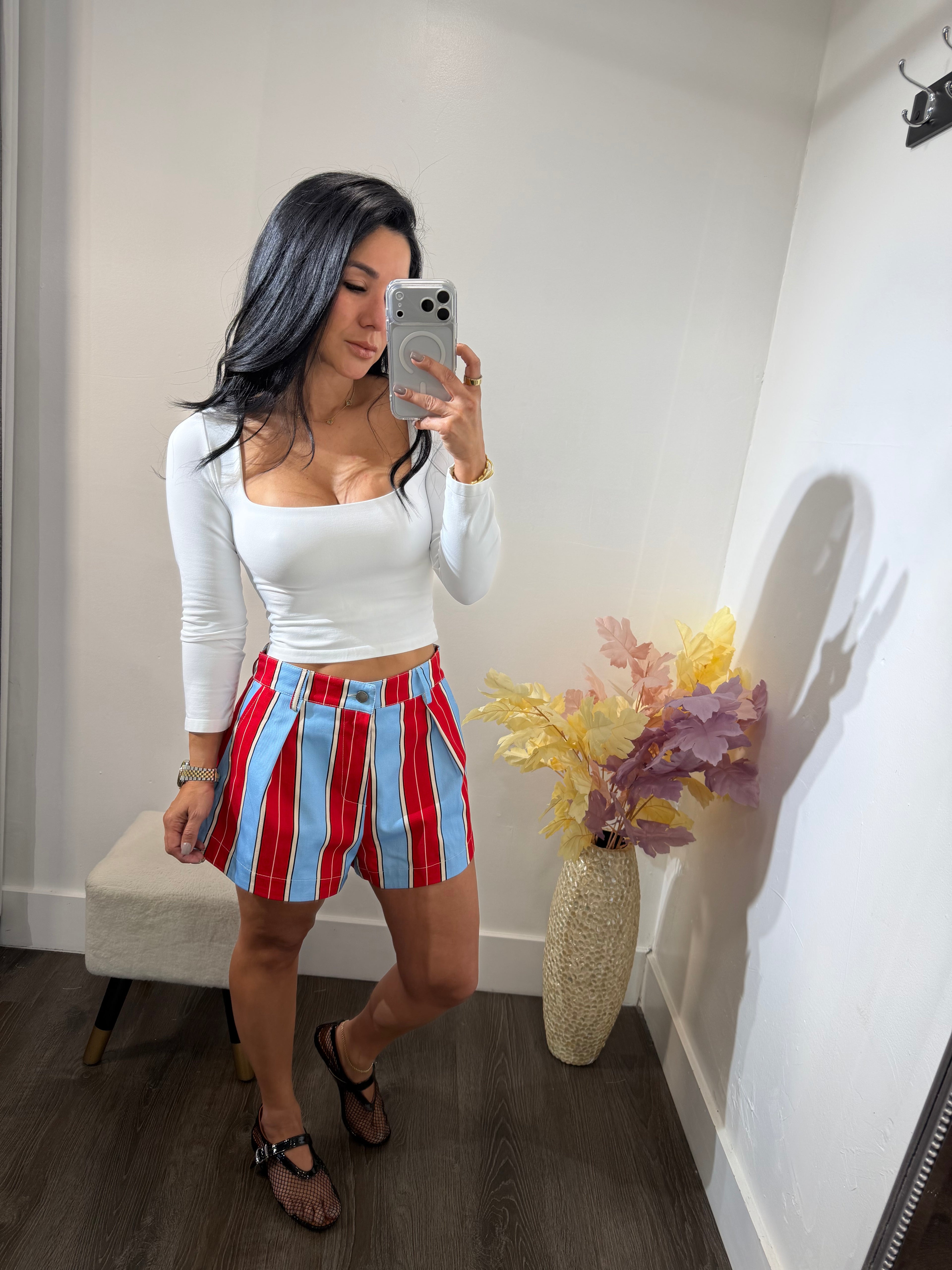 Short stripped luisa