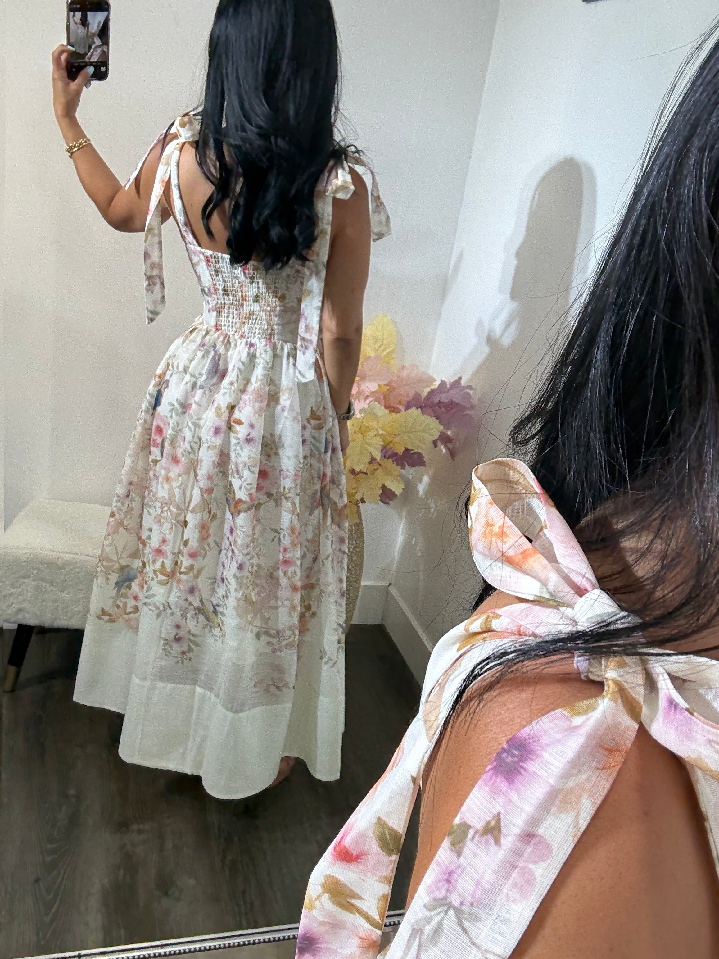 Maxi dress flower Ana
