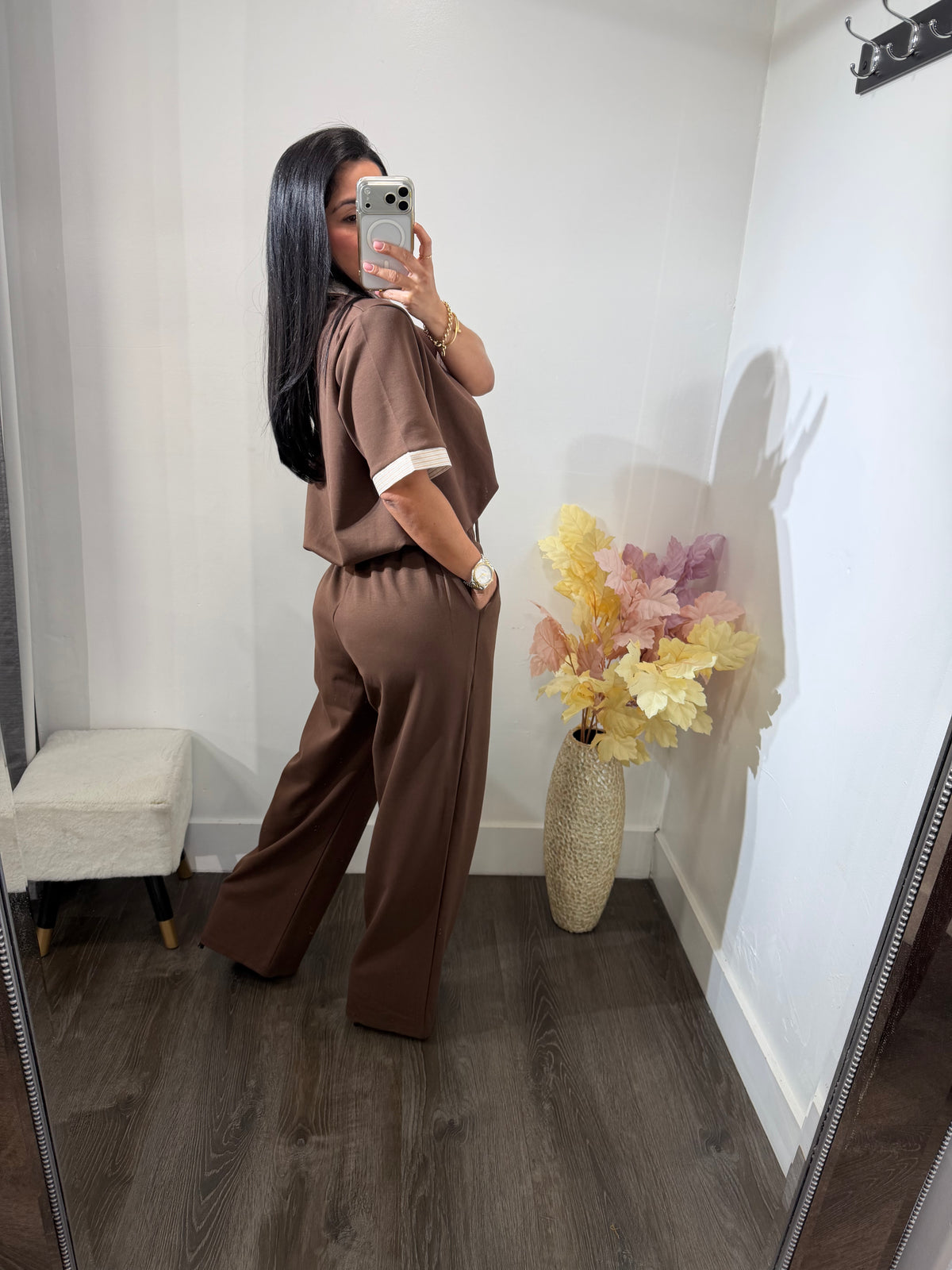 Set Olivia brown