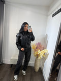 Jacket leather sulma