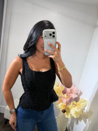 Top shadia Black