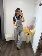 Jumpsuit denim Sile gray