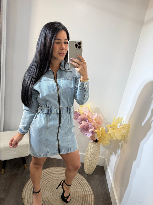 Dress denim paola