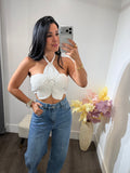 Top crochet lu