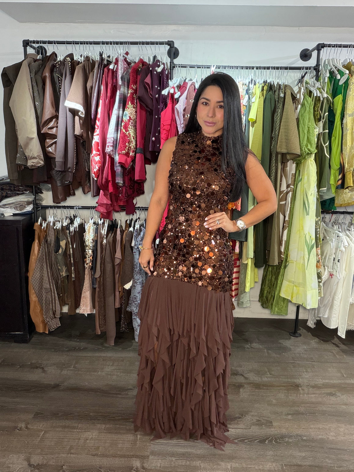 Maxi dress party
