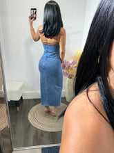 Load image into Gallery viewer, Maxi dress denim Lili
