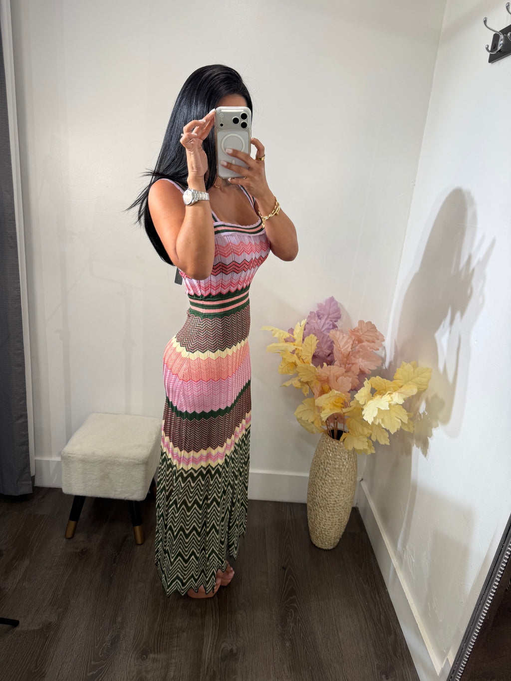 Maxi dress maca