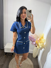 Load image into Gallery viewer, Dress denim Amira
