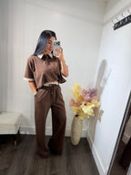 Set Olivia brown