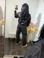Jacket leather sulma