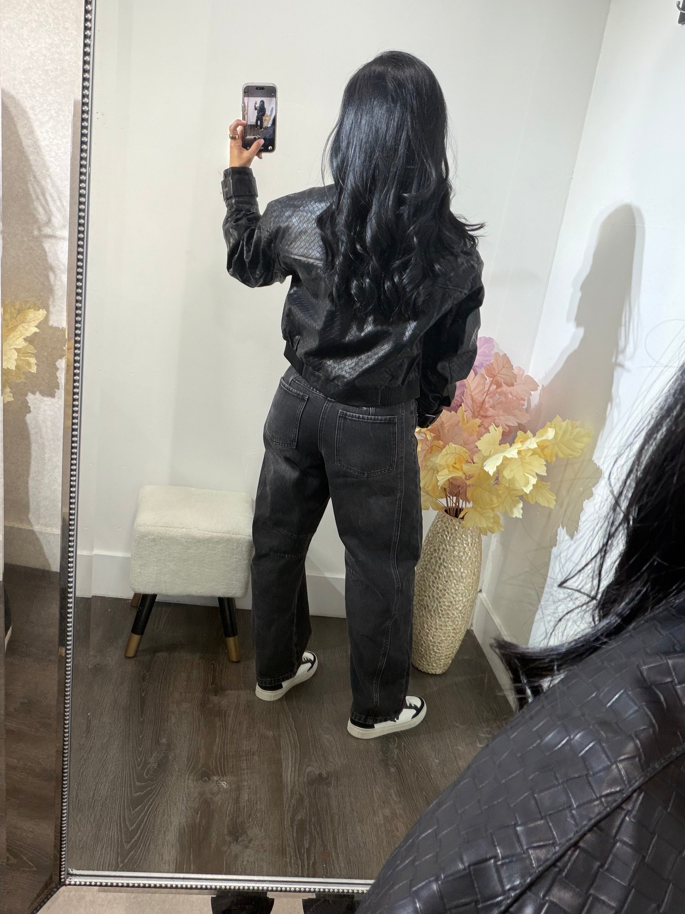 Jacket leather sulma