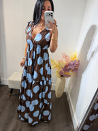 Maxi dress dots