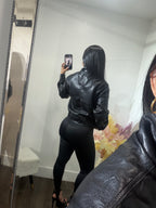 Jacket leather Farah