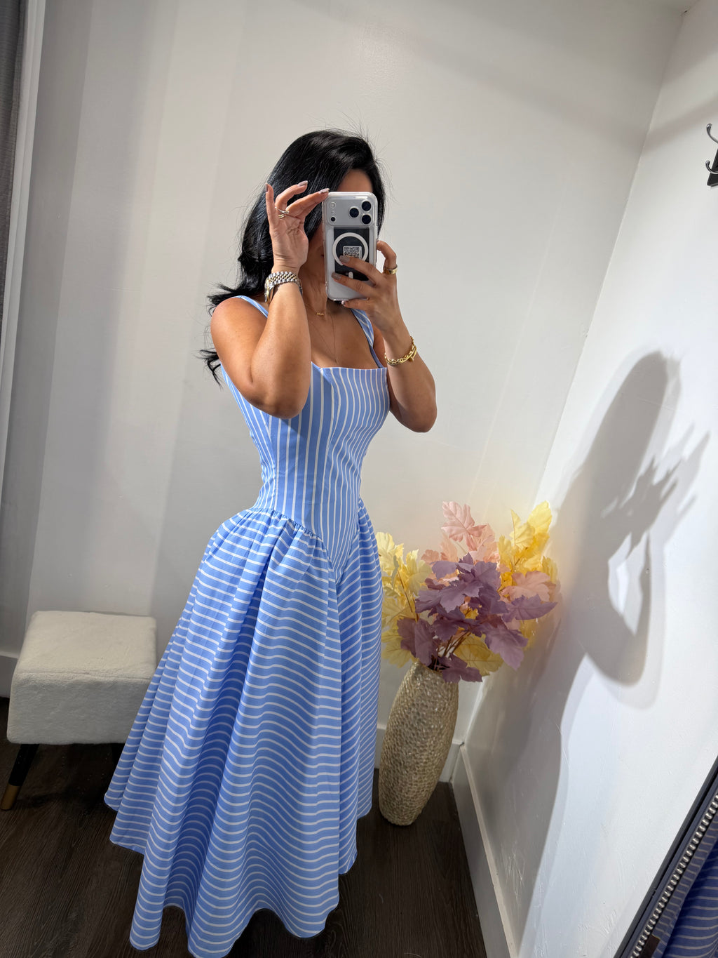 Maxi dress Striped Abril