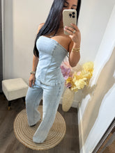 Load image into Gallery viewer, Set denim Lucia

