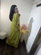 Maxi dress lino itala