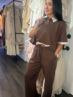 Set Olivia brown