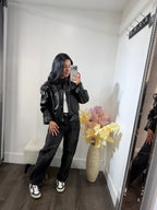 Jacket leather sulma