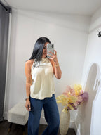 Top satin Sabrina