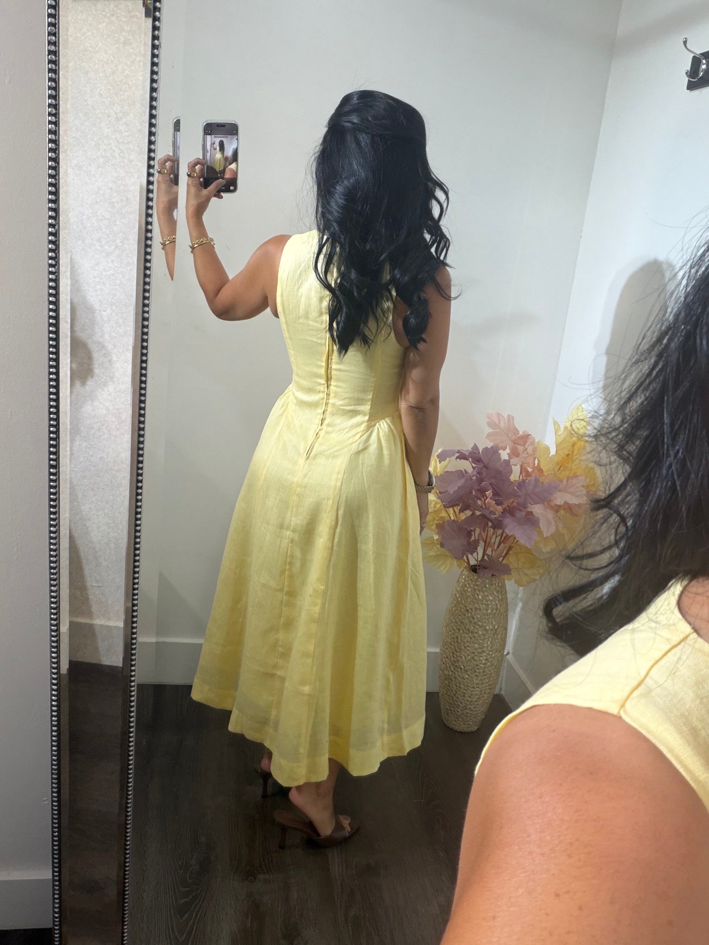 Maxi dress Lino sol