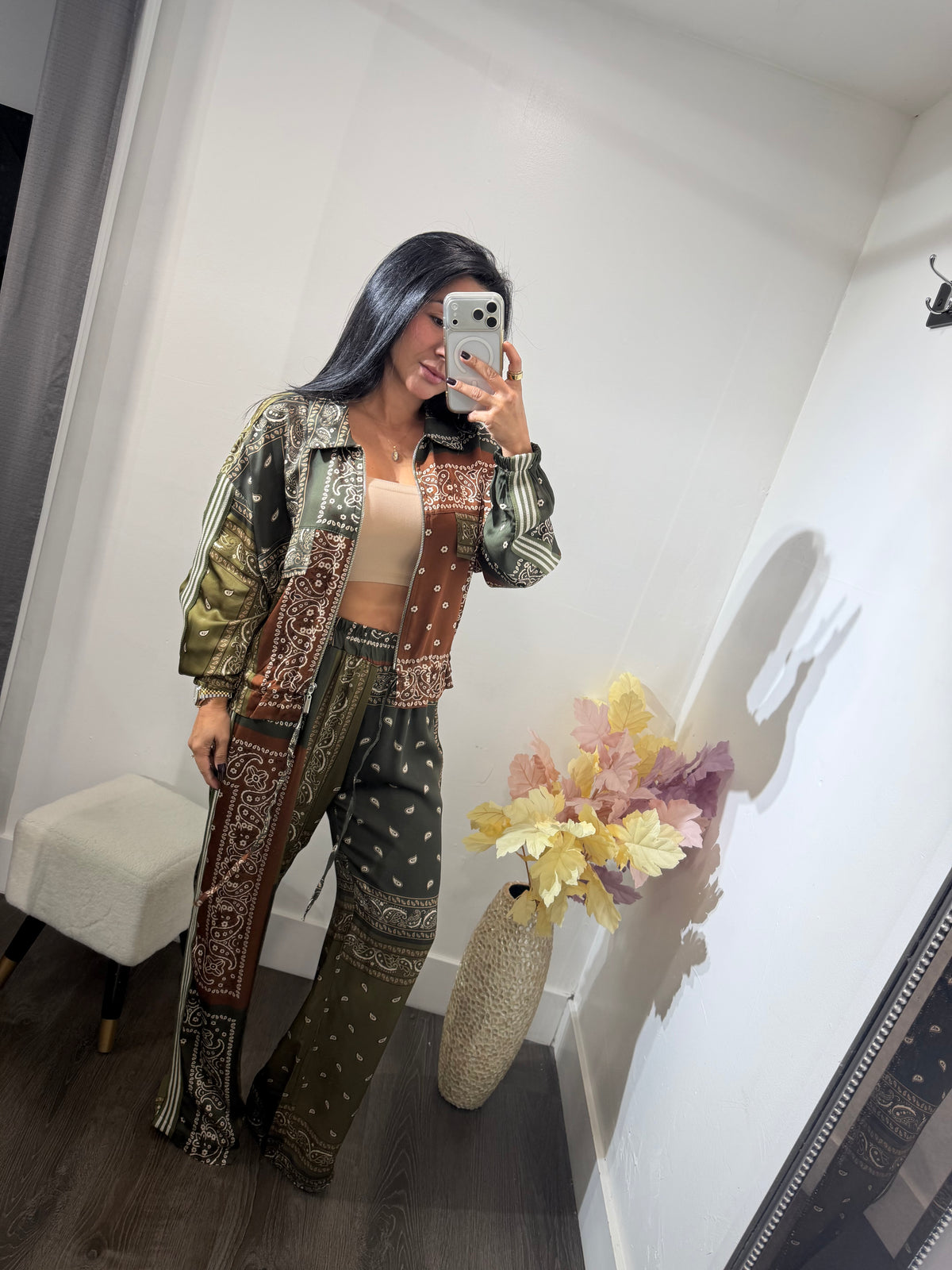 Set bandana satin