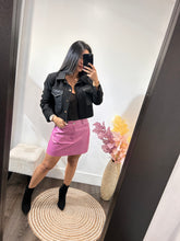 Load image into Gallery viewer, Skirt leather tefi
