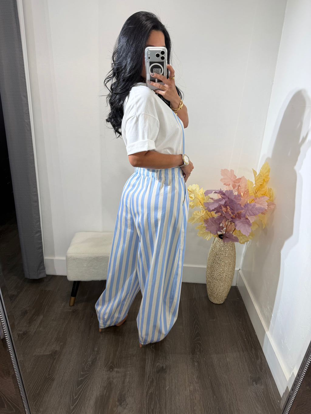 Pant striped viena