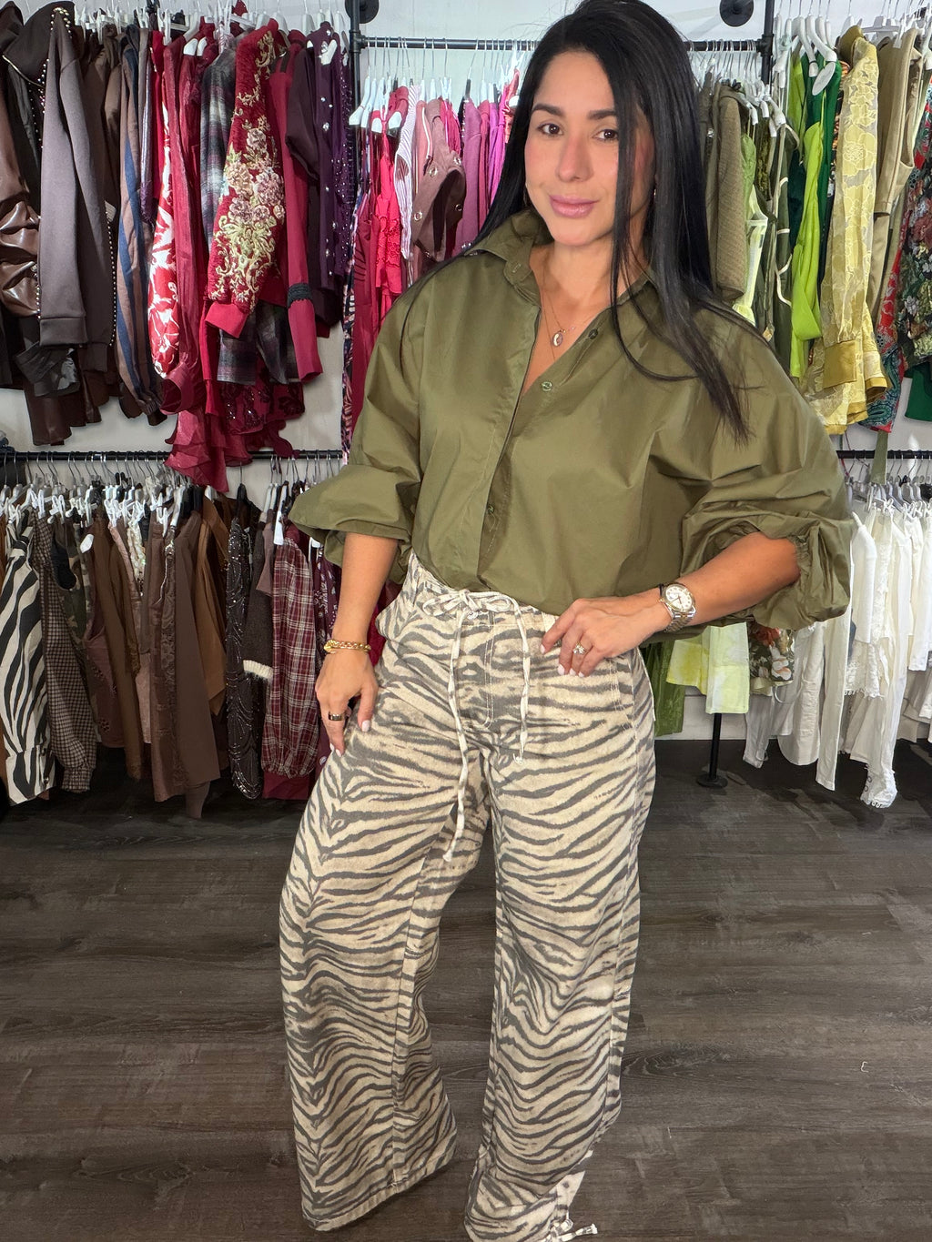 Pant zebra ines