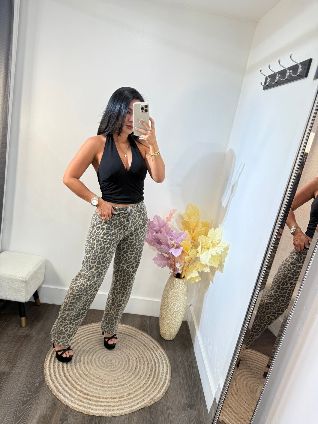 Jean print Barrel