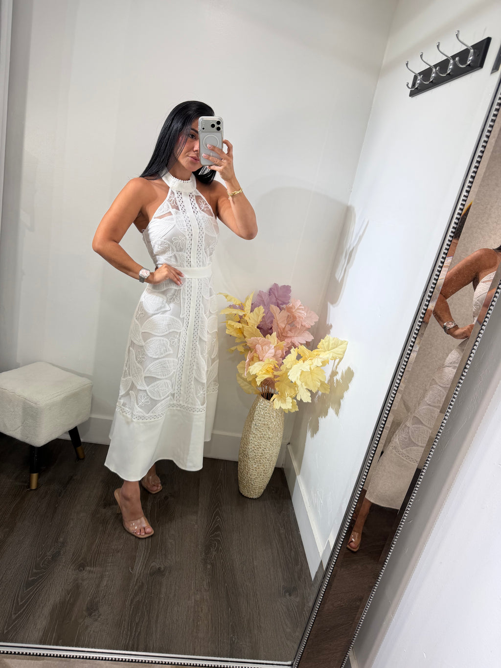 Maxi Dress Lisa white