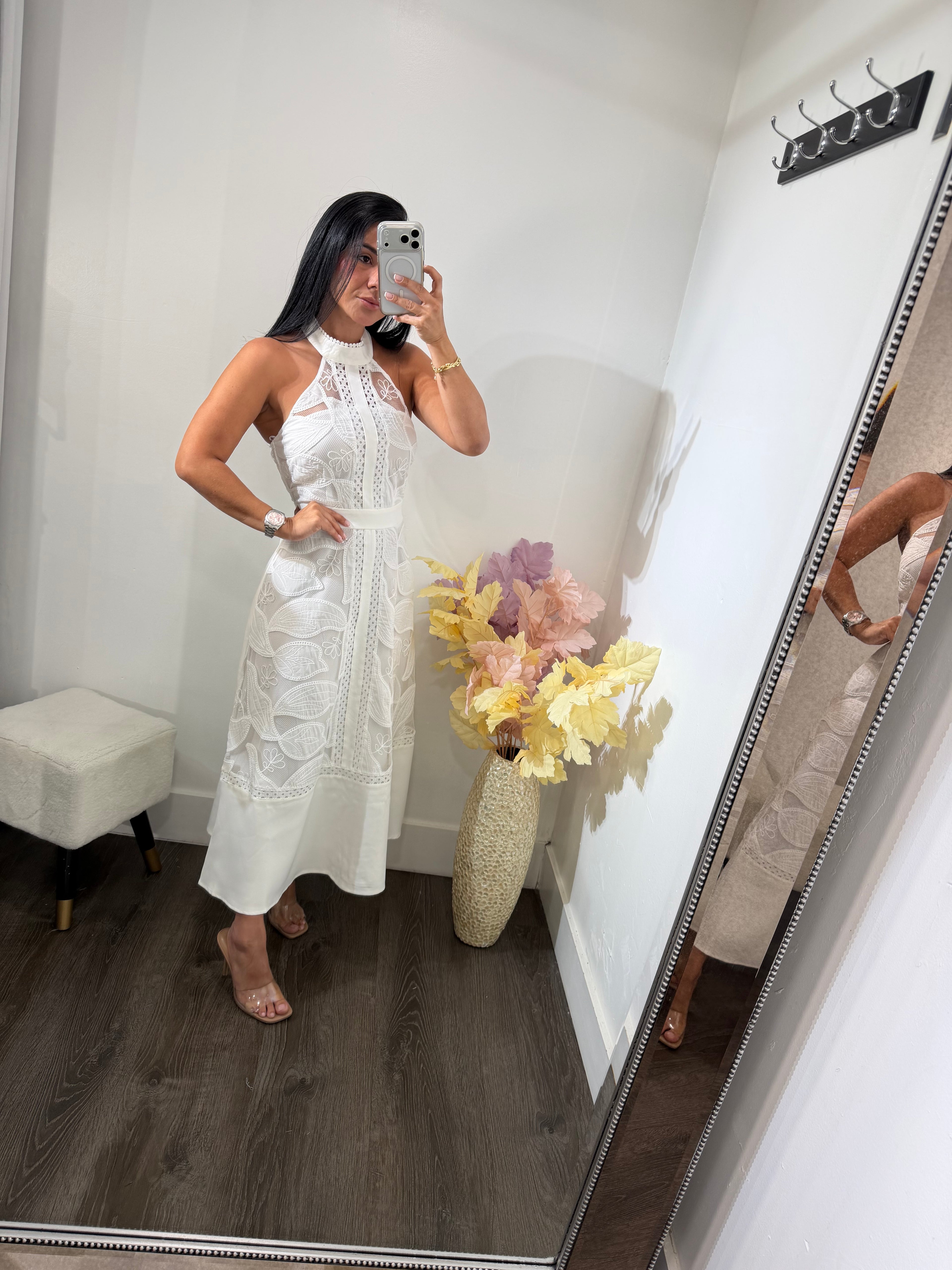 Maxi Dress Lisa white