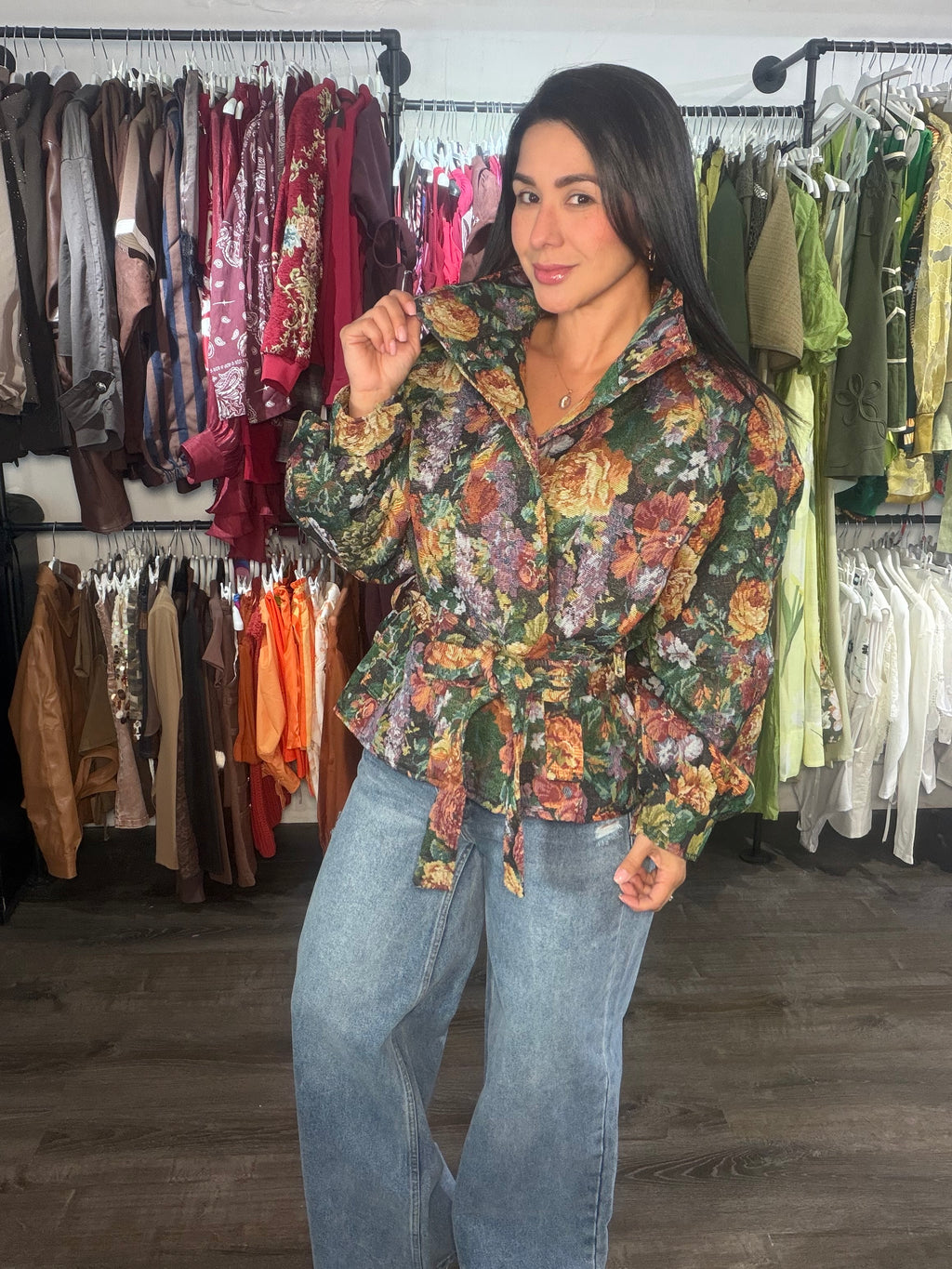Jacket  flowers