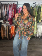 Jacket  flowers
