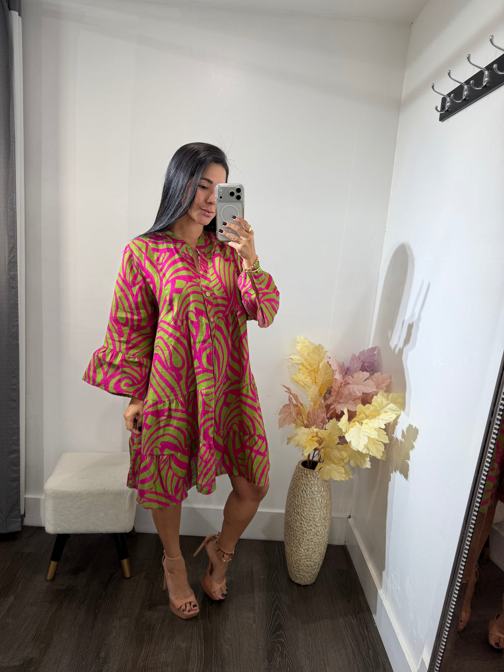 Dress linen Socorro