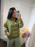 Jacket trendy olive