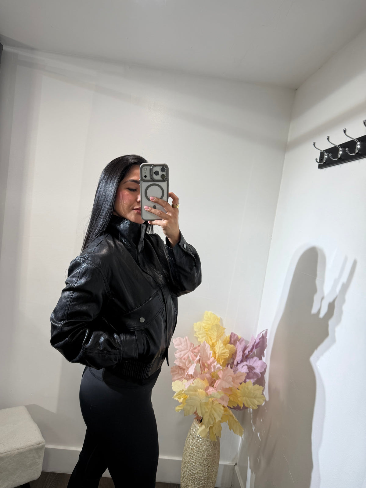 Jacket leather Farah