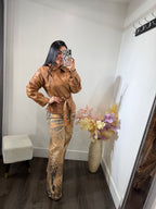 Jacket leather caro