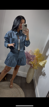 Load image into Gallery viewer, Set denim Aimee
