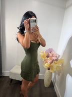Dress oliva