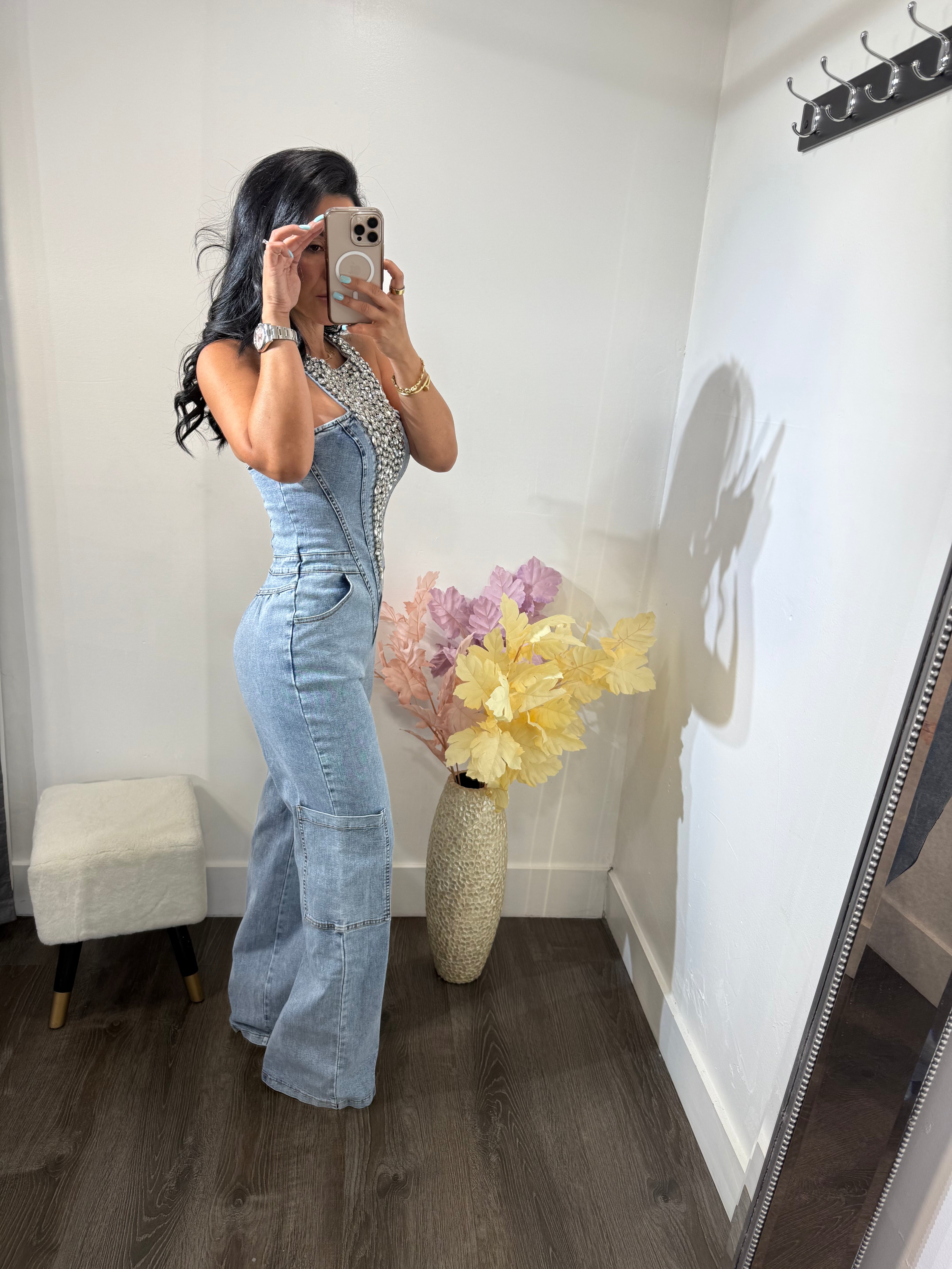 Jumpsuit denim Karla