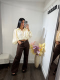 Pant Ilenaa brown