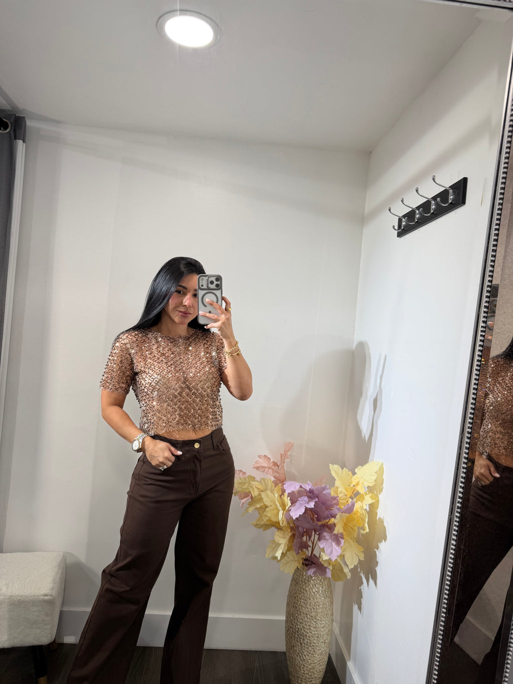 Top Arlet  brown